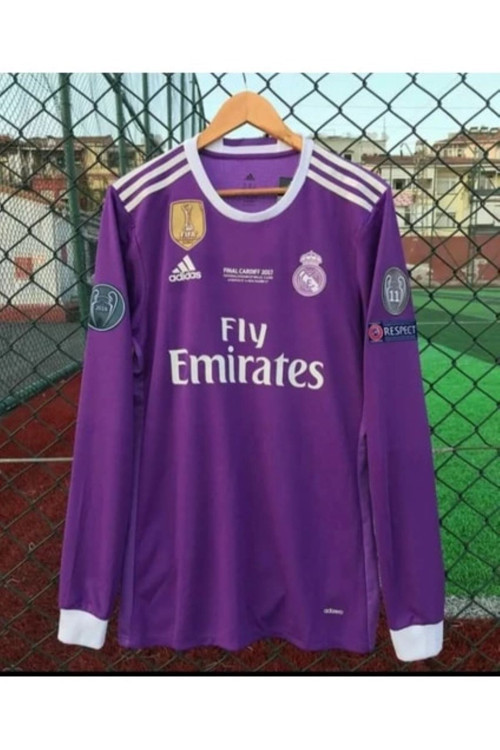 Mor Ronaldo 7 Numara 16/17 Sezon Yetişkin Cardif Ligi Forma Takımı