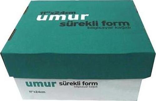 Sürekli Form 11x24 cm 1/n 5,5 Perforeli 60 gr 2000'li