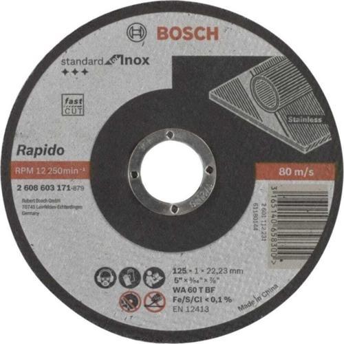 Standard For Inox Rapido 125x1,0 Mm