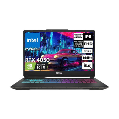 Cyborg 15 I5-13420H 64 GB 512 GB SSD 6gb RTX4050 15.6" Fhd 144Hz Windows 11 Pro Gaming Notebook A13VE-1478XTR BT69