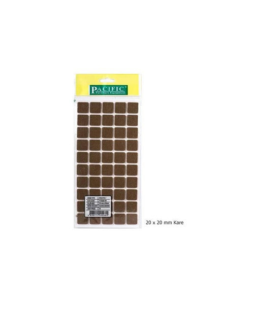 Kare Yapışkanlı Keçe 20x20mm