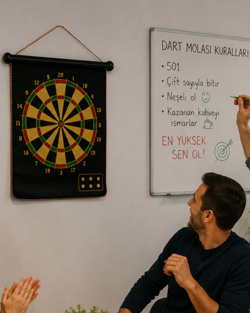 uygun Aile ve Arkadaş Oyunları İçin Manyetik Dart Tahtası 6 Ok Dahil popüler