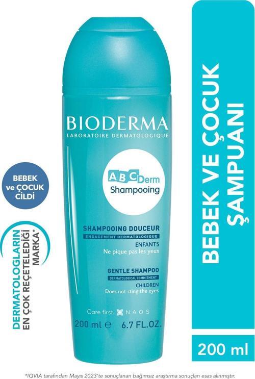 Abcderm Gentle Shampoo Bebek Ve Çocuklar Için Tuzsuz Ve Sülfatsız Şampuan 200 ml