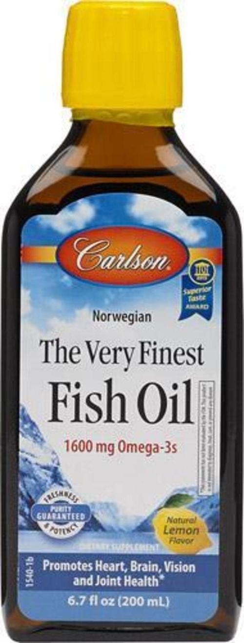 Fish Oil Omega 3 Balık Yağı Şurubu Limon Aromalı 200ml