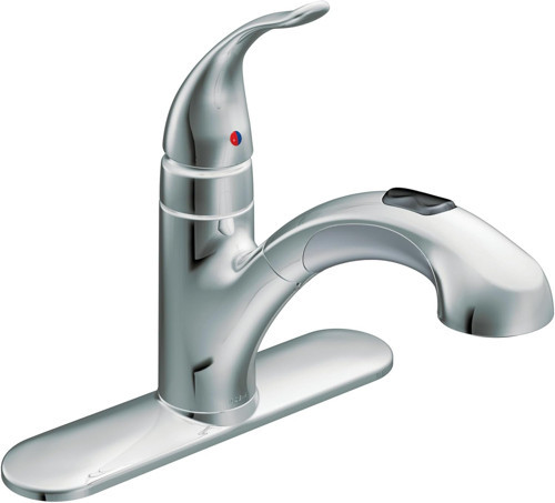 67315C Integra One-Handle Pullout Kitchen Or Laundry Faucet Featuring Power Clean, Chrome
