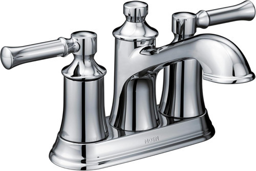Dartmoor Two-Handle Low Arc Bathroom Faucet, Oil Rubbed Bronze (6802Orb)