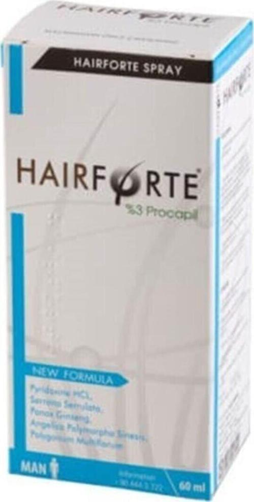 Hair Forte Sprey Erkek %3 Procapil 60 Ml
