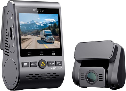A129 Pro Duo 2 Kameralı Ön-Arka 4K Wifi Gps'Li Araç Kamerası