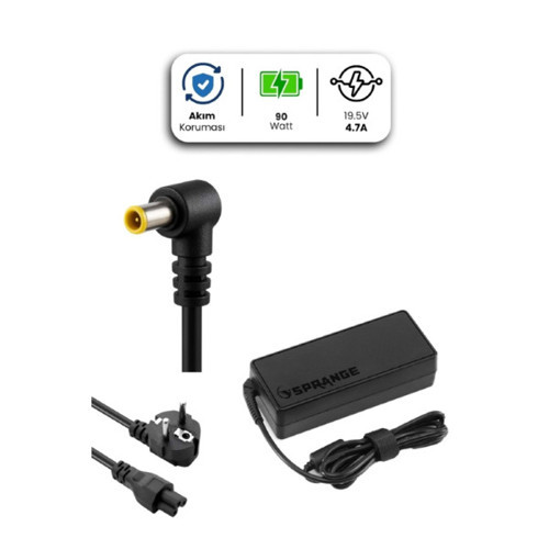 19.5V 4.7A 6.5 * 4.4Mm 90W İçin Laptop Adaptör