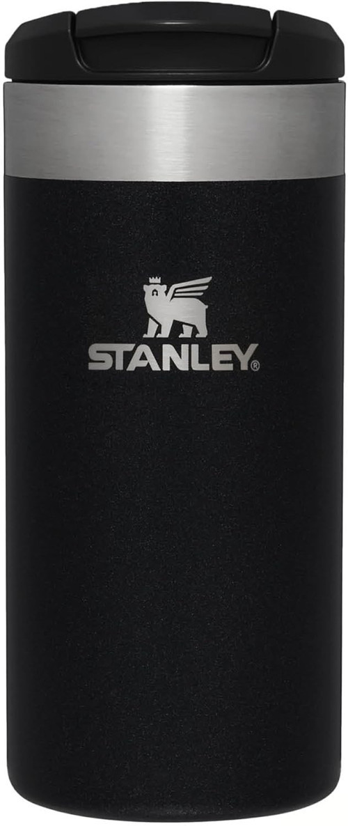 The Aerolight Transit Mug Termos Bardak, Siyah Metalik, 0.35 Litre