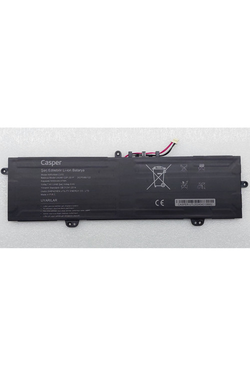 C370 Batarya U4266122P-2S1P 5000 Mah/37Wh