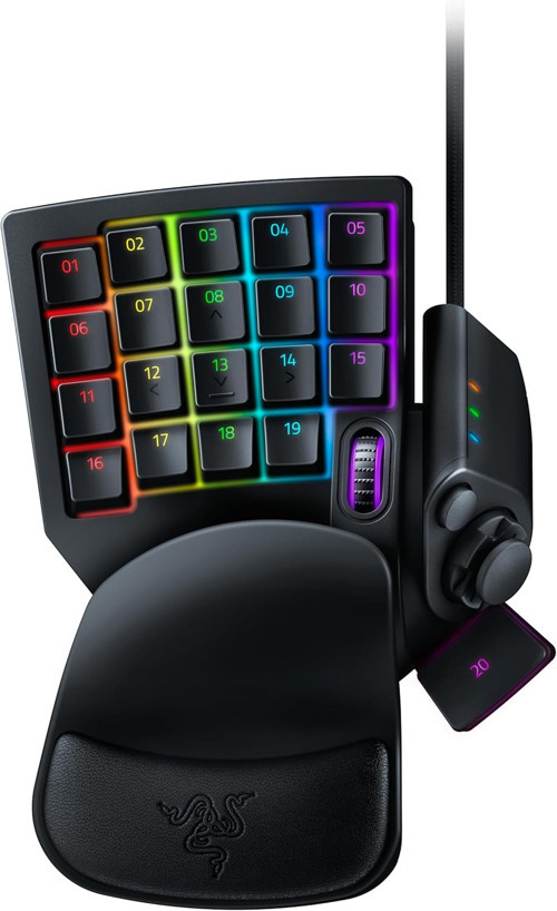 Tartarus V2 - Oyun Tuş Takımı Meka-Membran Tuşlu Oyun Kumandası (32 Programlanabilir Tuş, 8 Yö