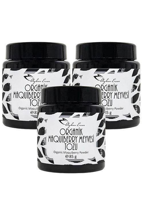 Organik Maquiberry Meyvesi Tozu 85 Gx3 Adet