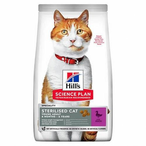 Hills Sterilised Ördekli Yetişkin Kısır Kedi Maması 8+2 Kg