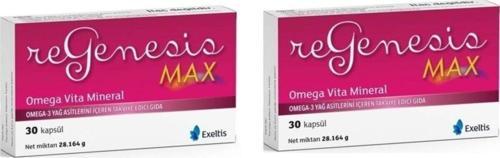 Max Omega Vita Mineral 30 Kapsül 2'li