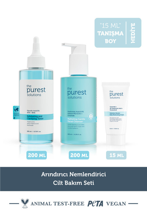 Arındırıcı Nemlendirici Bakım Seti