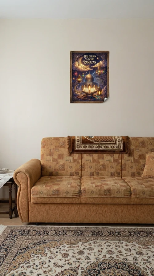 Ramazan Tablo - Poster Dini (Model- 58)