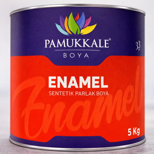 Enamel Sentetik Parlak Yağlı Boya 5 Kg Açık Kahve Ral 8003