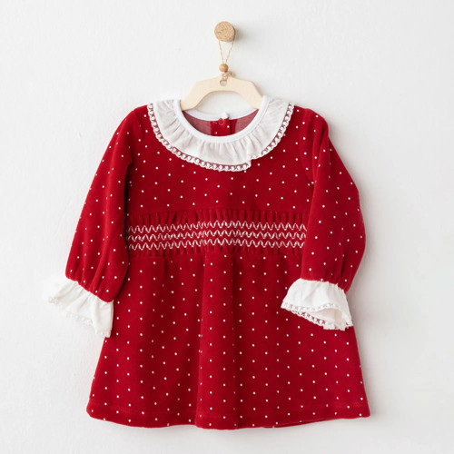 Ac26315 Band Set Party Elbise Red