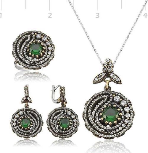 Gümüş Otantik Bayan Set
