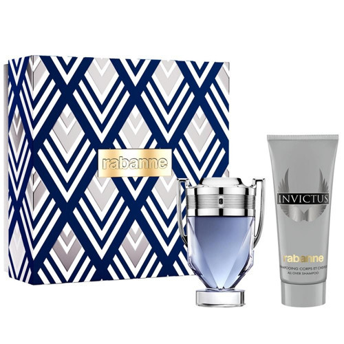 Invictus EDT 100 ml + All Over Shampoo 100 ml Erkek Parfüm Seti