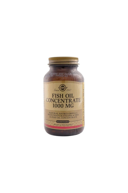Fish Oil Concentrate 1000 Mg 60 Softgel