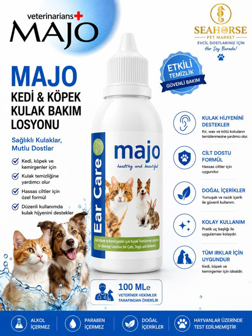 Kedi & Köpek Kulak Bakım Losyonu 100 ML