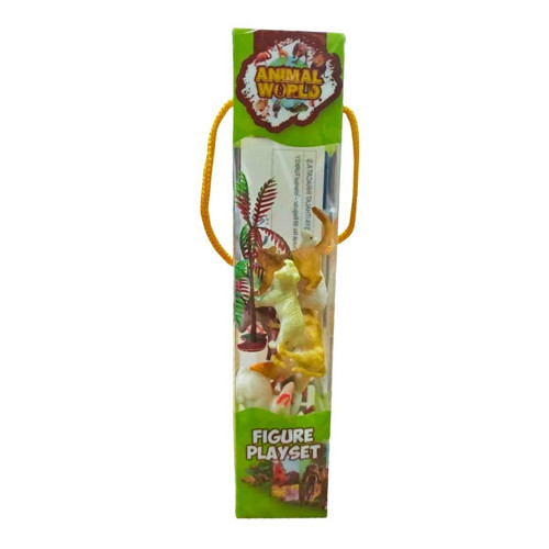 Mini 12’li Çiftlik Hayvanları Seti - Şeffaf Tüp Paketli Eğitici Figürler
