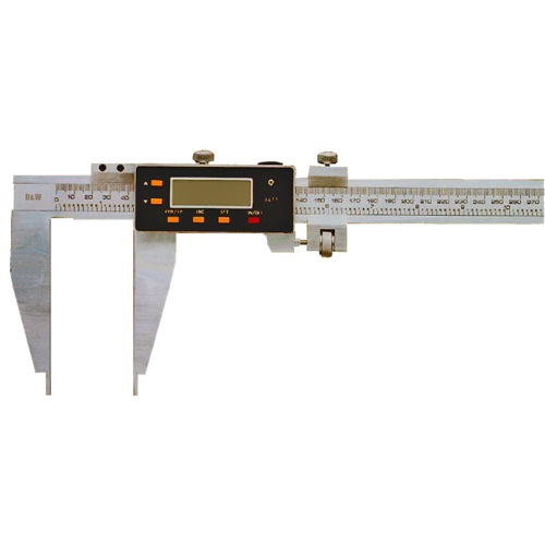 DWMeasuring Uzun Tek Çene Dijital Kumpaslar 0 … 800mm / 150mm