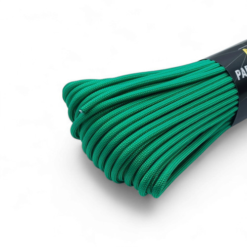 Bileklik ve Outdoor Paracord İp 4 mm 660lb (10 İplikli) 30 Metre Çim Yeşili