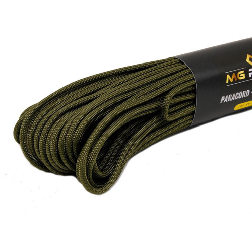 Bileklik ve Outdoor Paracord İp 4 mm 660lb (10 İplikli) 30 Metre Haki