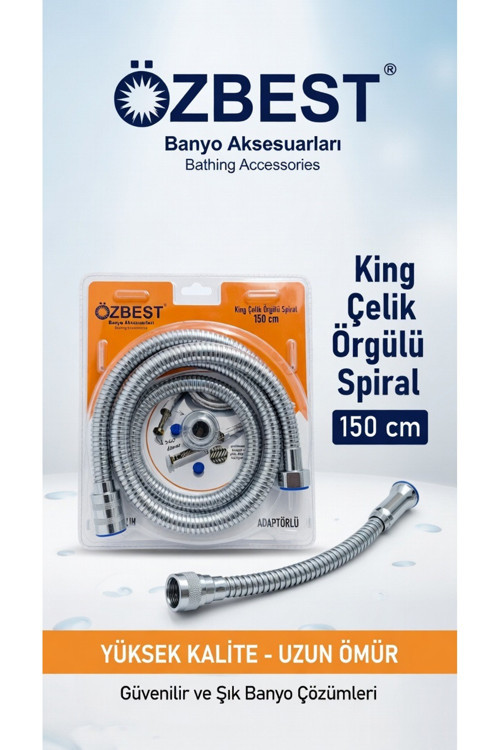 King Çelik Örgülü Spiral