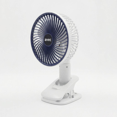 AV-F131 4’ü 1 Arada USB Şarjlı Çok Fonksiyonlu Fan - Klipsli Döner Başlıklı Vantilatör