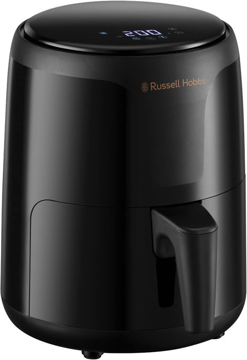 26500-56 Satisfry Küçük Dijital Sıcak Hava Fritözü, 1.8 Litre Kapasite, Siyah