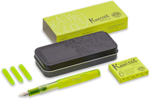 10001757 Icesport Neon Sarı 1.9 Mm Kesikuç Markör Dolmakalem Set