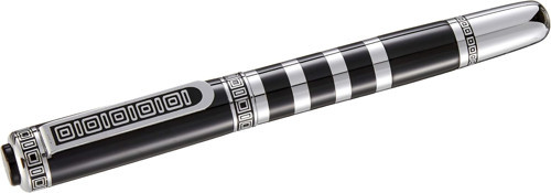 Clkpen Zpö03 Atatürk Silüetli Roller Kalem Gümüş