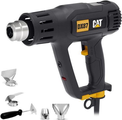 Dx87 2000Watt Dijital Göstergeli Profesyonel Sıcak Hava Tabancası + 5 Adet Aksesuar