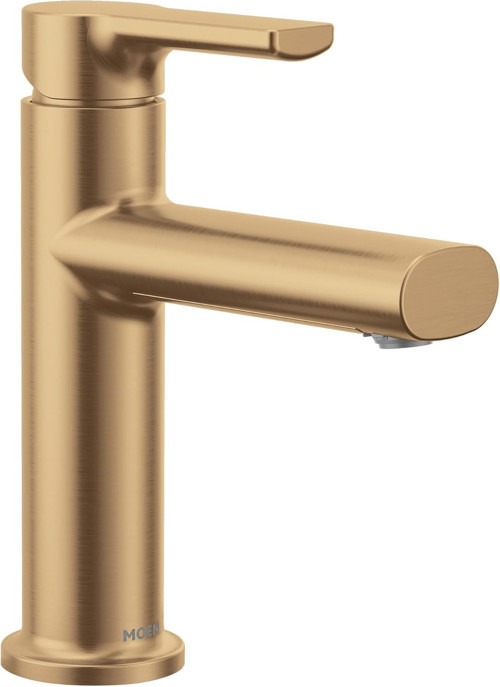 Meena Bronzlaştırılmış Altın Tek Kolu Tek Delikli Modern Banyo Lavabo Bataryası İsteğe Bağlı De