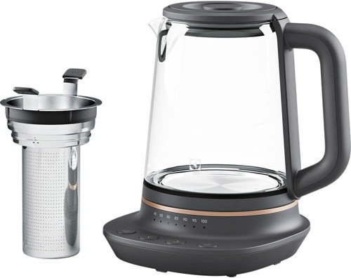 E7Gk1-8Bp Explore 7 Cam Kettle | 1.7L Kapasite, Demlik Sepeti, Ayarlanabilir Sıcaklık, Sı