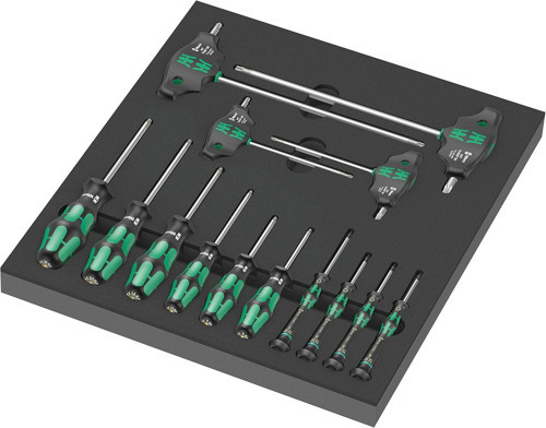 Wera 05150103001 9712 Köpük Astar, Torx® Hf Tornavida Seti 1, 14 Parça