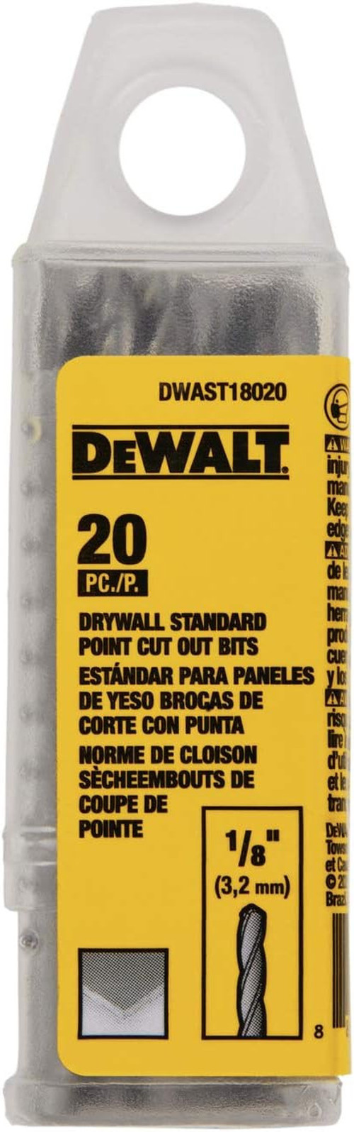 Dwast18020 1/8 Inç Kuru Duvar Standart Kesim Uç 20'Li Paket