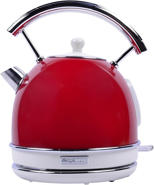 Gem Retro 1.7 Litre Kırmızı Yuvarlak Su Isıtıcısı