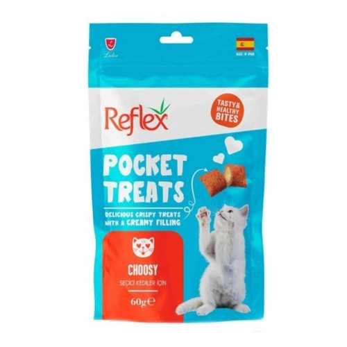 Pocket Treats Choosy Seçici Kediler İçin Kedi Ödül Maması 60gr