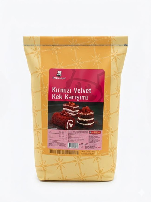 Kırmızı Velvet (Red Velvet) Kek Karışımı 10 kg