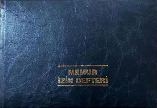 Memur İzin Defteri 17 X 24 Cm. 100 Yp. Suni Deri