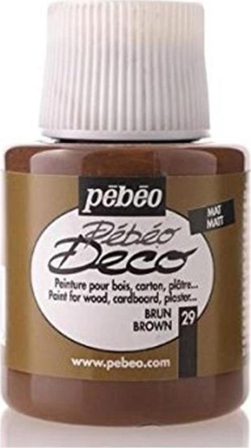 Deco Mat Ahşap Boyası 110ML Şişe Kahverengi