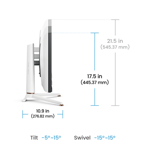 Mobiuz EX271Q 27" 1MS 280HZ 2K Oyuncu Monitör
