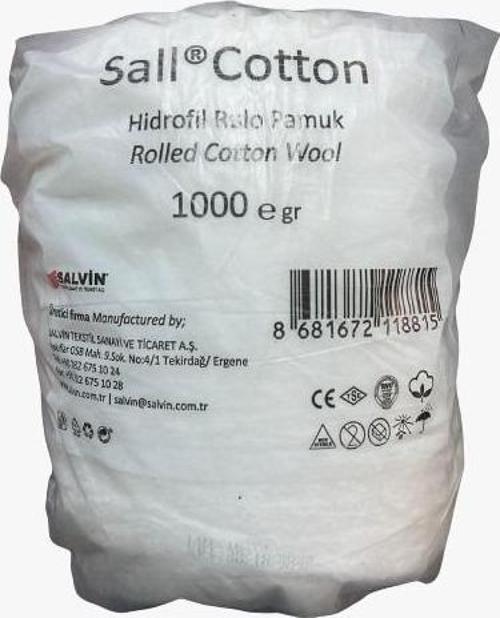 Hidrofil Rulo Pamuk 1 kg Saf Pamuk