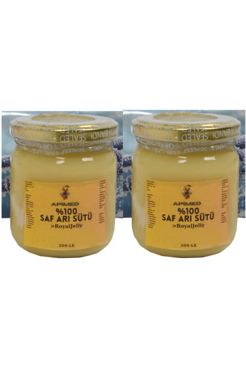 Saf Arı Sütü– Doğal, Taze Ve Soğuk Zincirli Gönderim | Enerji Ve Bağışıklık Desteği (2*200Gr)