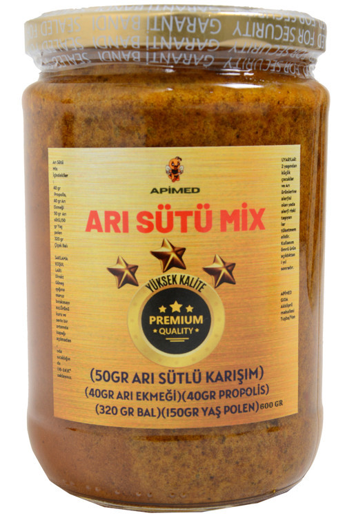 Arısütümix(601Gr) Ve Propolis(40Gr) Bol Arı Sütü+Propolis+Arı Ekmeği+ Yaş Polen+Bal